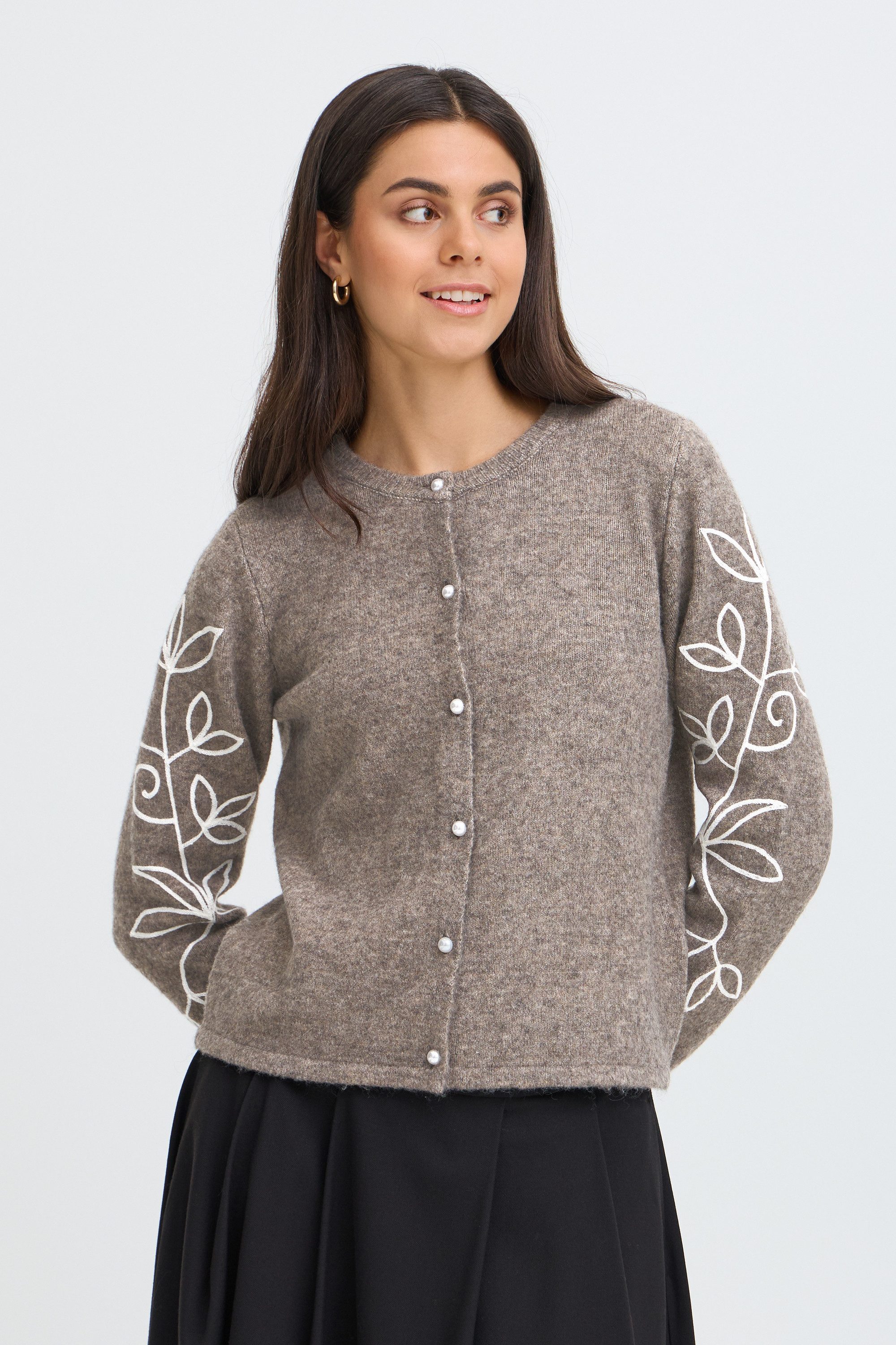 fransa Cardigan Strick-Cardigan langarm FRELLEN