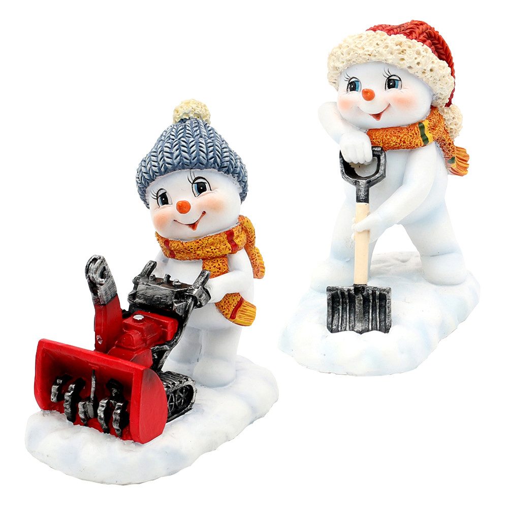 Dekohelden24 Dekofigur Schneekinder in verschiedenen Varianten, 2er Set, wi günstig online kaufen