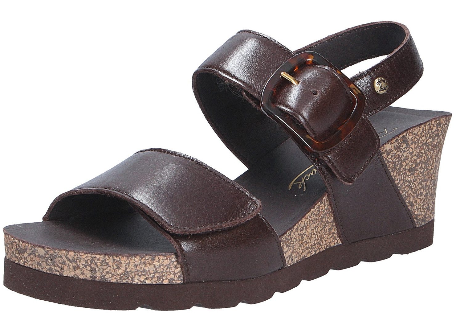 Panama Jack Panama Jack Damen Sandale VALLE braun Größe Keilsandalette