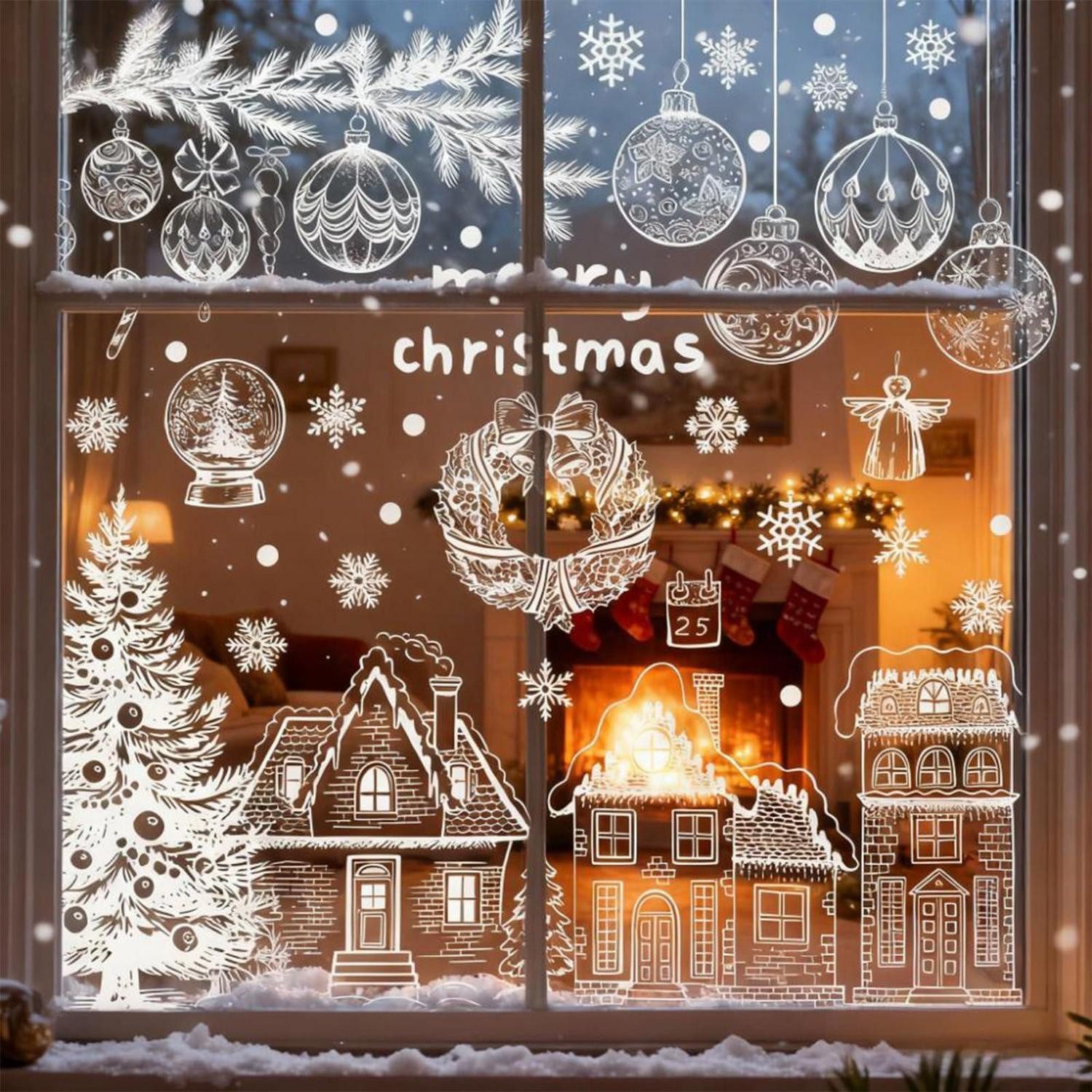 LuxusKollektion Fensterbild Weihnachts Fensterbilder 9 Bögen