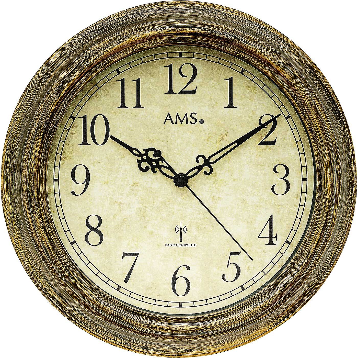 AMS Wanduhr Funkwanduhr - AMS Modell: 5575 günstig online kaufen