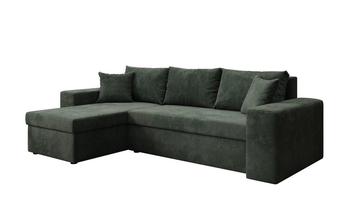 Luxusbetten24 Schlafsofa Designer Sofa Denver, mit Stauraum und Schlaffunktion