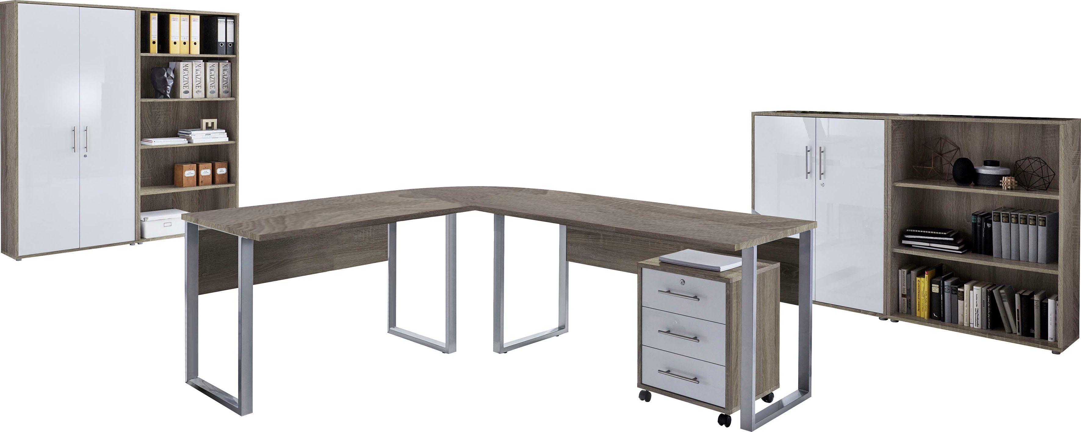 BMG Möbel Büromöbel-Set Tabor Office, (Set, günstig online kaufen