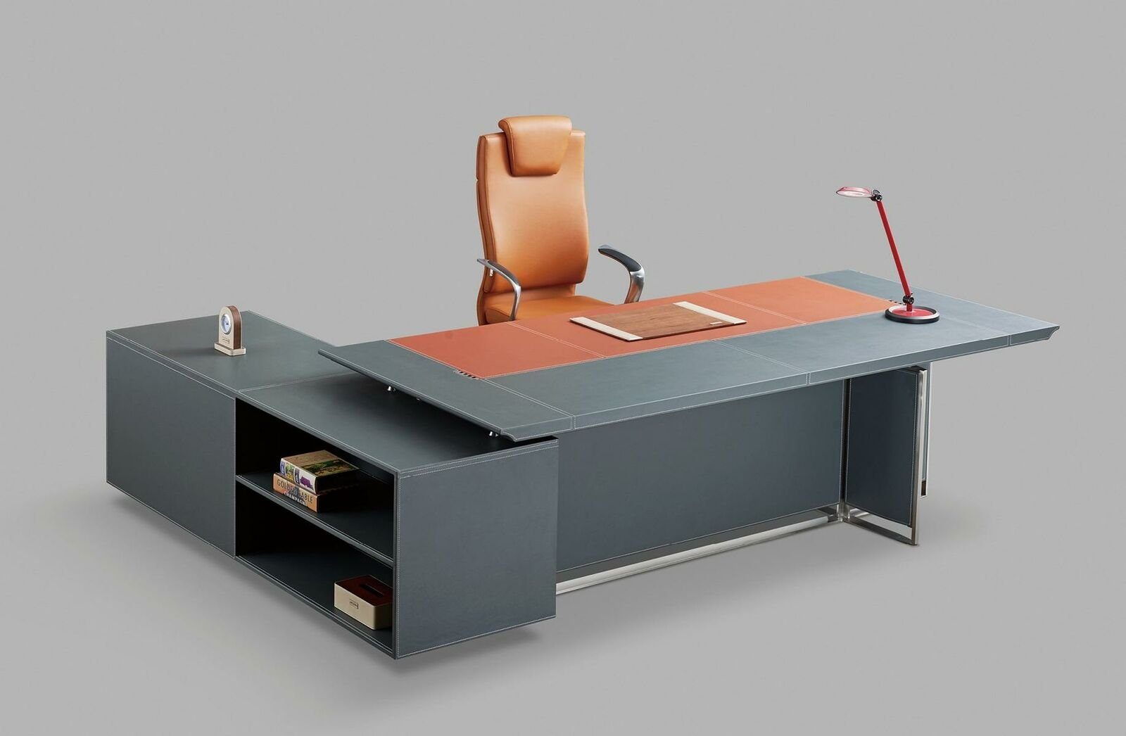 JVmoebel Eckschreibtisch, Schreibtisch Exclusive Büro Einrichtung Design Tisch Kanzlei Praxis
