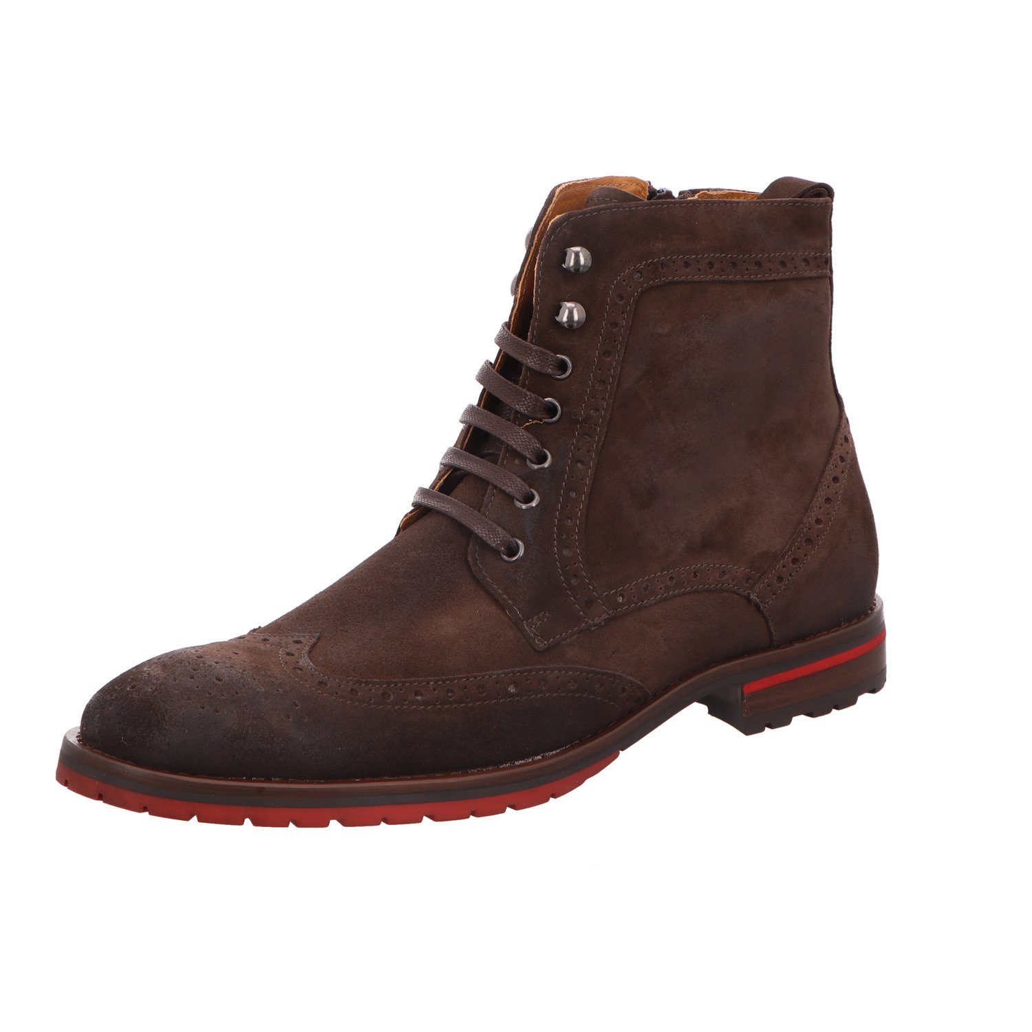 NICOLA BENSON Schnurstiefel Echtes Leder