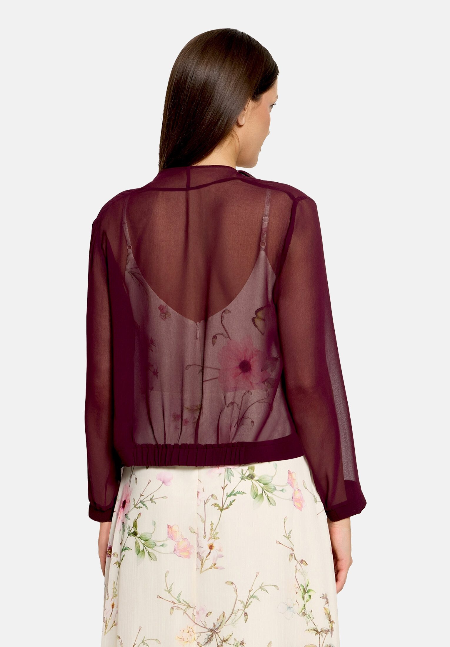 Vera Mont Blusenjacke Damen ohne Verschluss