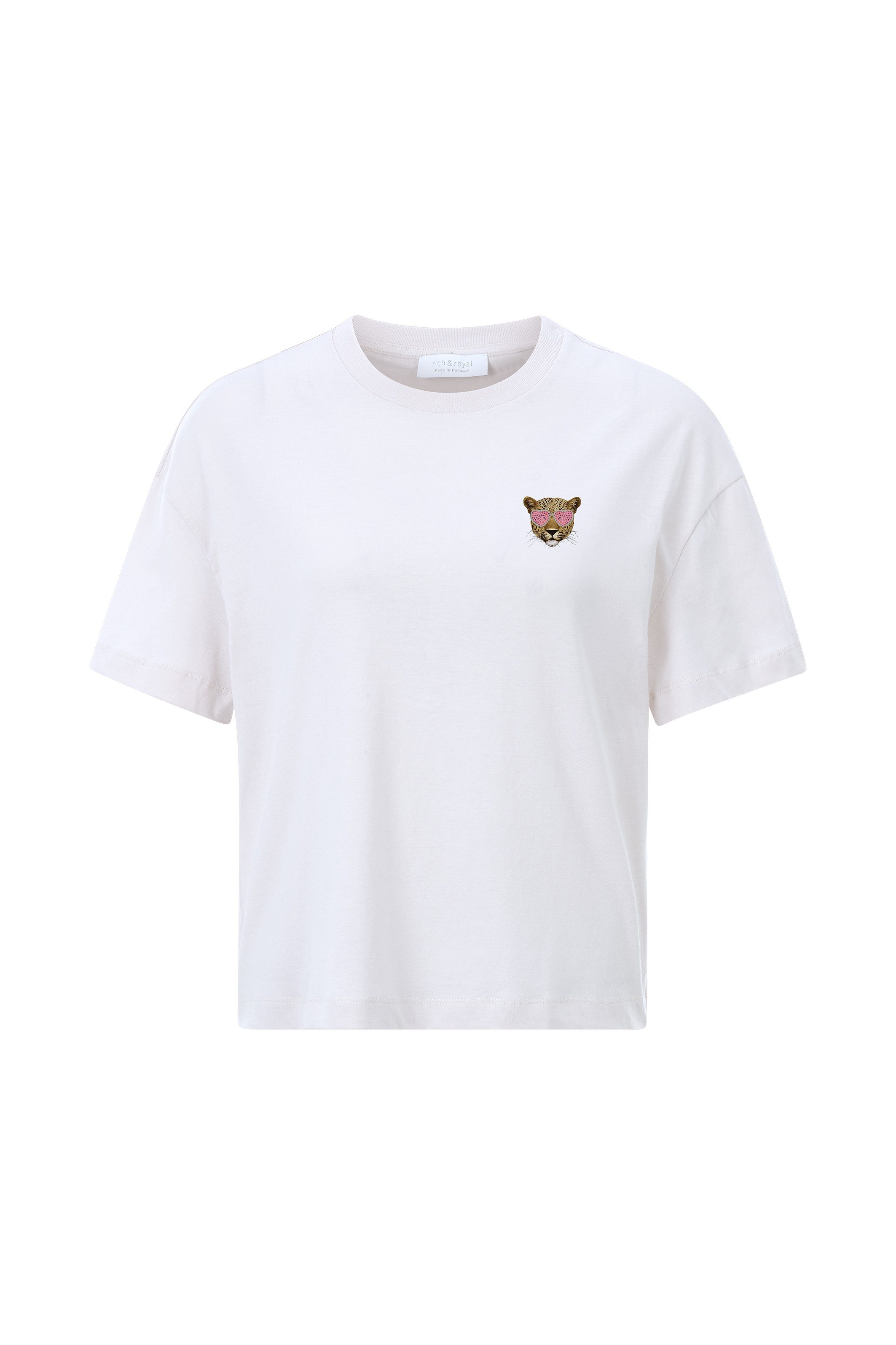 RICHROYAL T-Shirt Mit Rundhalsausschnitt günstig online kaufen