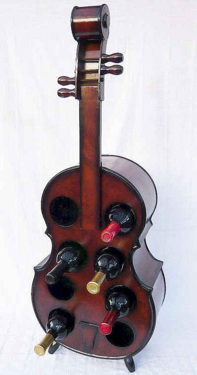 DanDiBo Weinregal »Flaschenhalter Cello Weinregal 102 cm Flaschenregal Flaschenständer aus Holz«