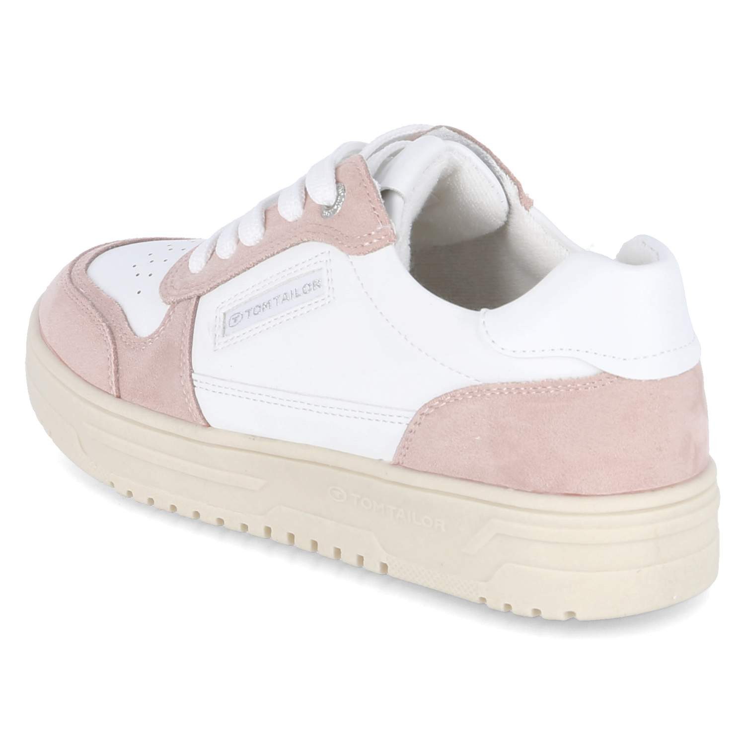 TOM TAILOR Tom Tailor 7490010019/02705 Damen Textil & Synthetik weiss Schnürschuh