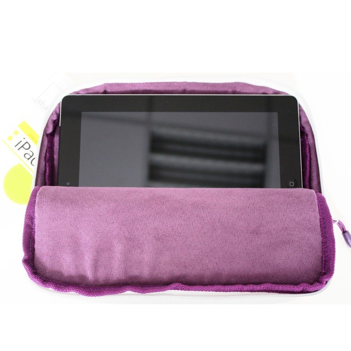 aha Laptoptasche Cover Botanic Tasche Schutz-Hülle Case Sleeve, Anti-Kratz Zubehörfach Trage-Griff für Tablet PC bis 11" Mini Notebook