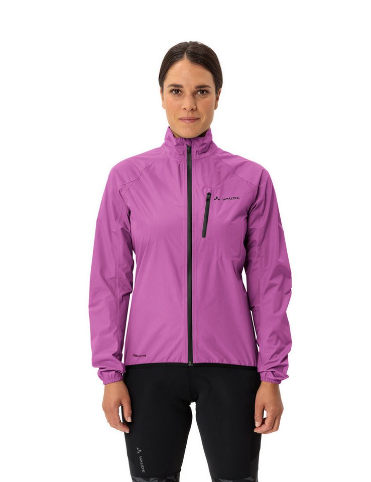 VAUDE Regenjacke Women's Drop Jacket III sportlicher Stil, wasserdicht mit 10000 mm Wassersäule, atmungsaktiv