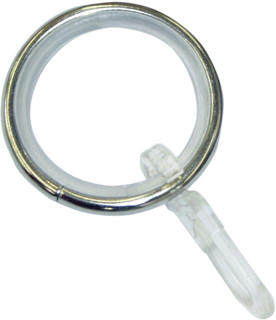GARDINIA Gardinenring Kreta, Dekoschals, Gardinenstangen, (10-St), günstig online kaufen