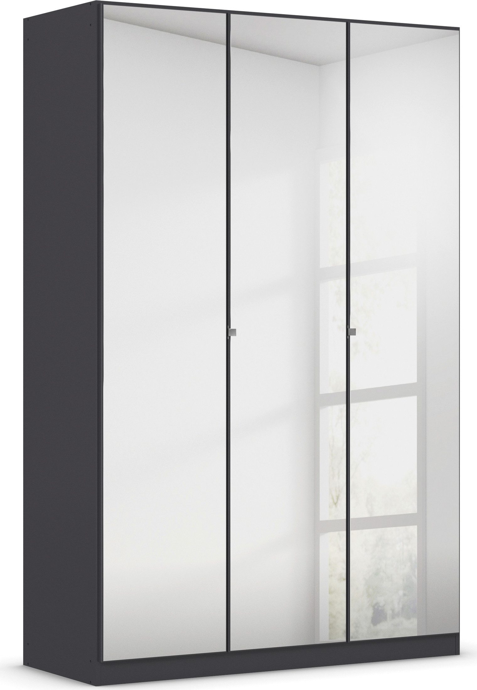 rauch Drehtürenschrank Reflect mit Spiegelfront, inkl. praktischer Inneneinteilung