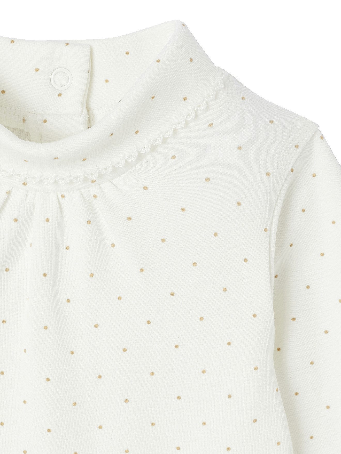 vertbaudet Langarmbody Baby Bodys mit Rollkragen und langen Ärmeln 2er-Pack