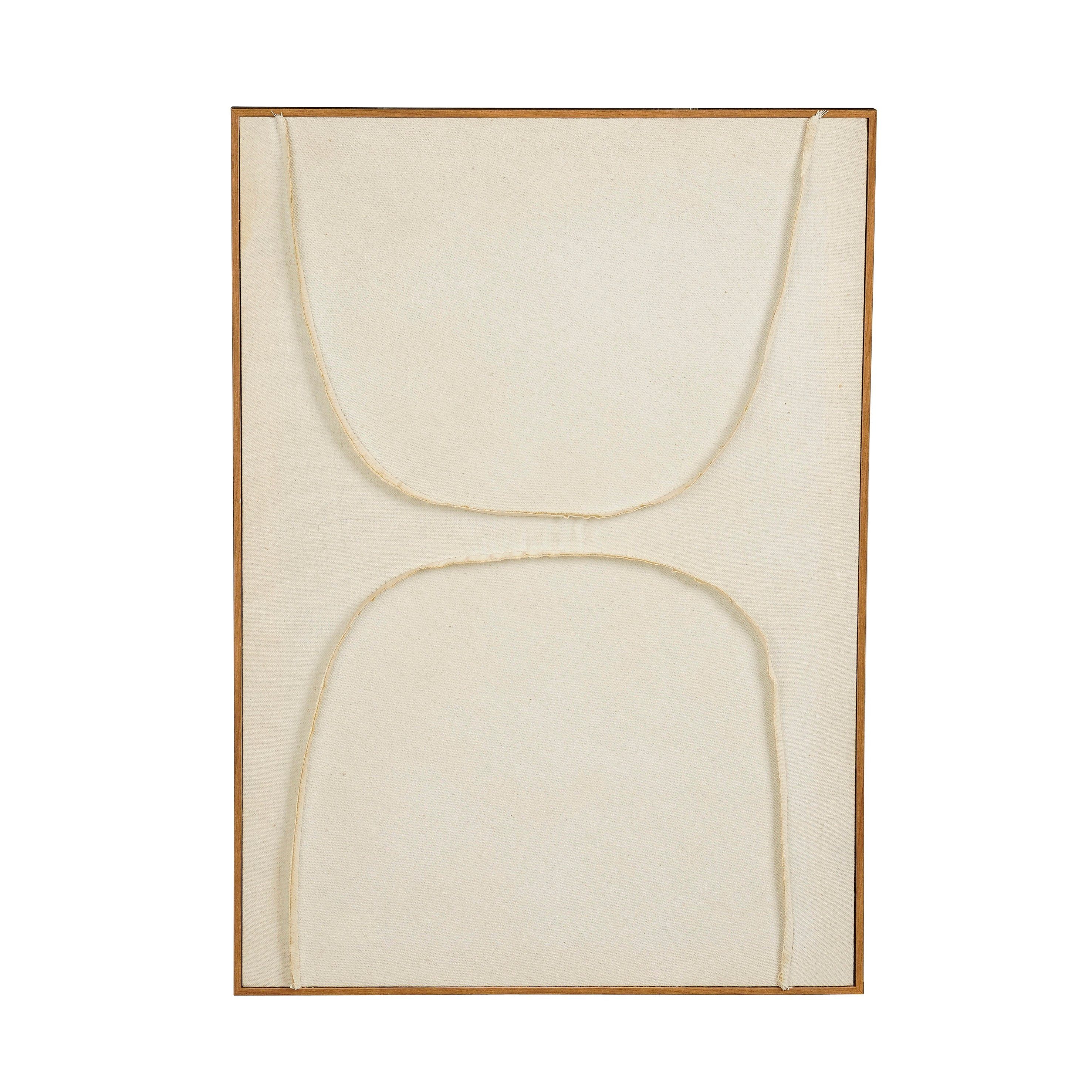 Mica Decorations Wanddekoobjekt Mica Wanddeko Beige 70x50 cm