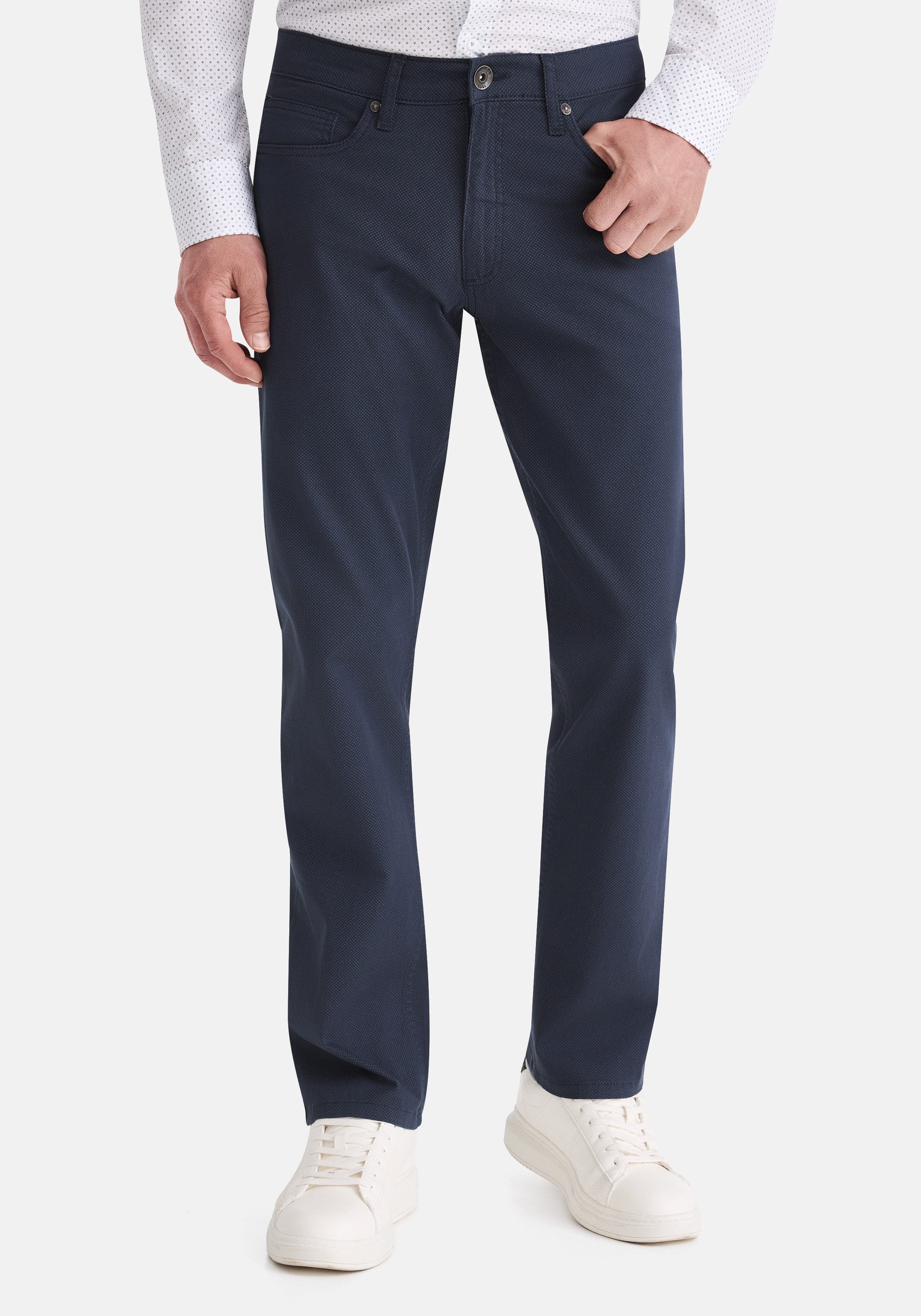 5-Pocket-Jeans Frisco Print Straight Fit Jeans
