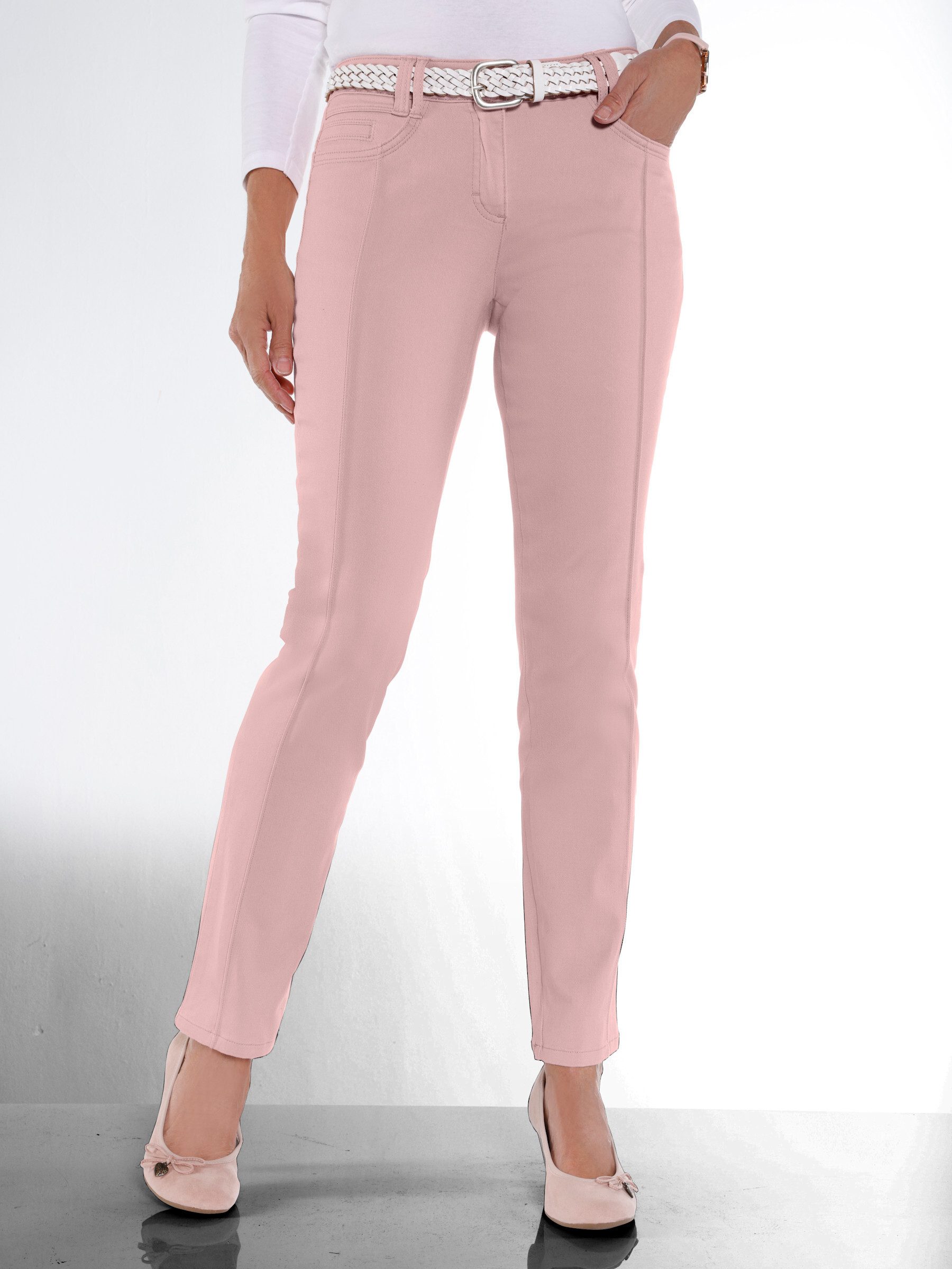 Bequeme Jeans Jeans leicht vertieft