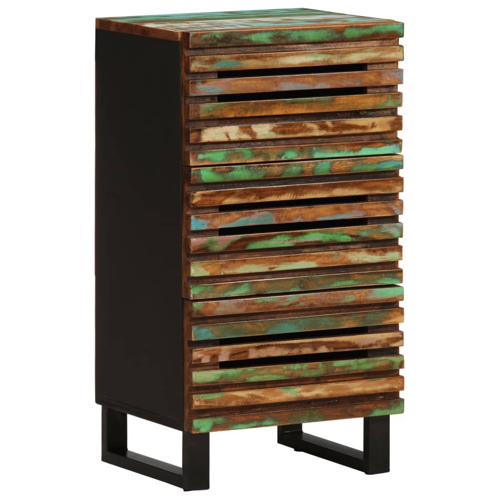 vidaXL Fächerschrank Sideboard 40x34x75 cm Massivholz günstig online kaufen