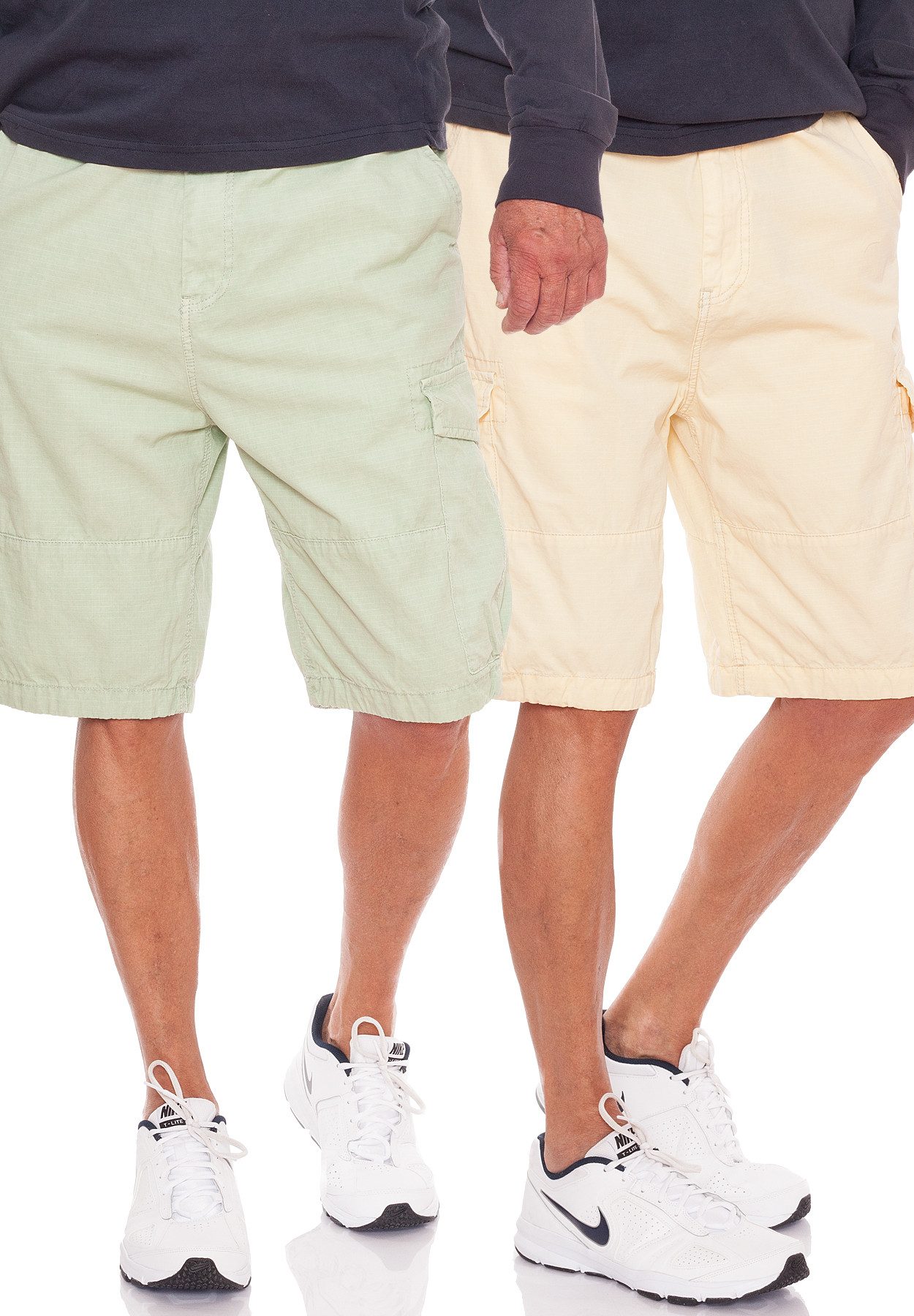 Cargoshorts mit sechs verschließbaren Taschen