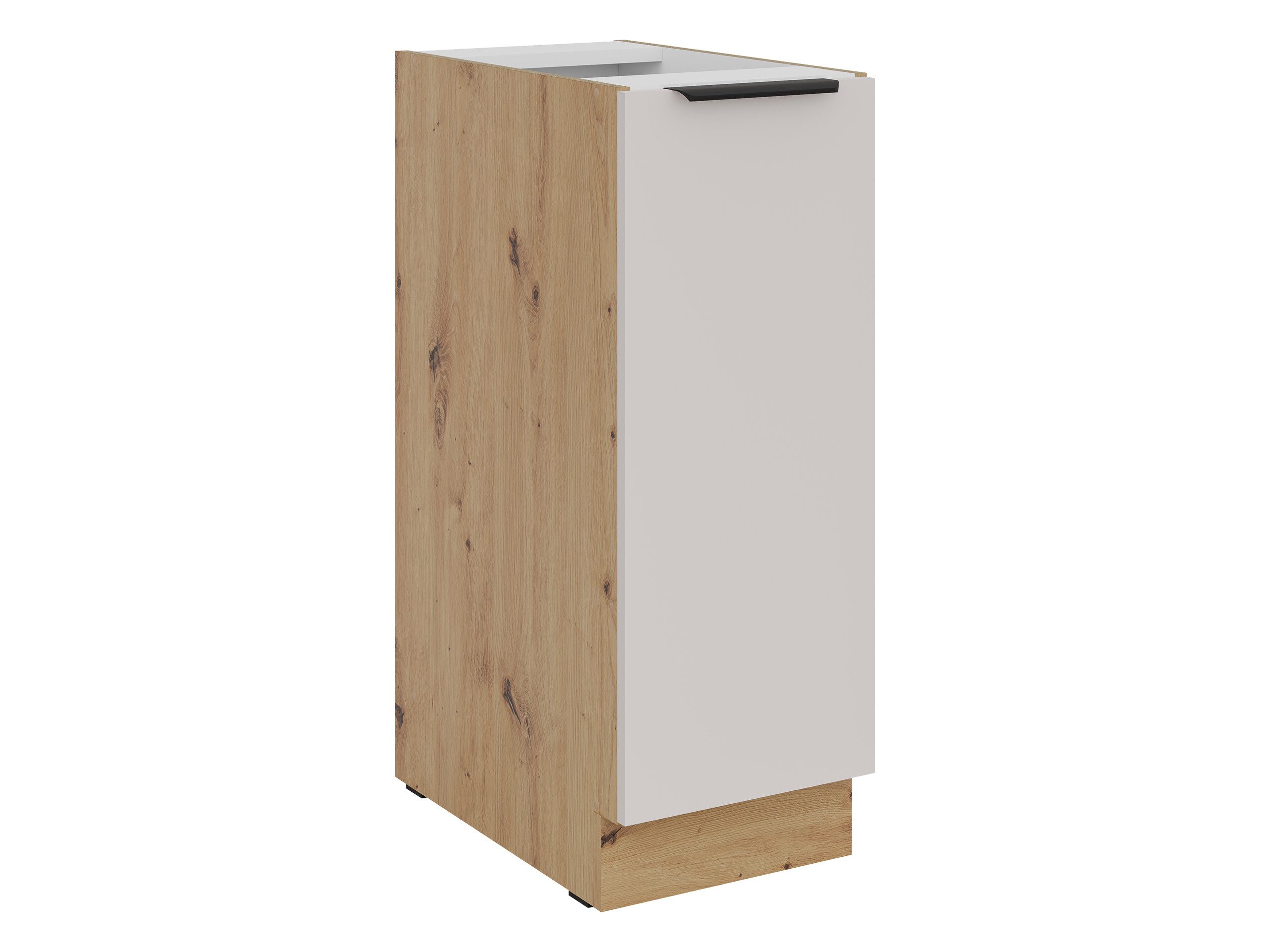 MIRJAN24 Unterschrank Solea 30 D CARGO BB (mit verchromten Körben CARGO) 30x52x82 cm, Metallgriff