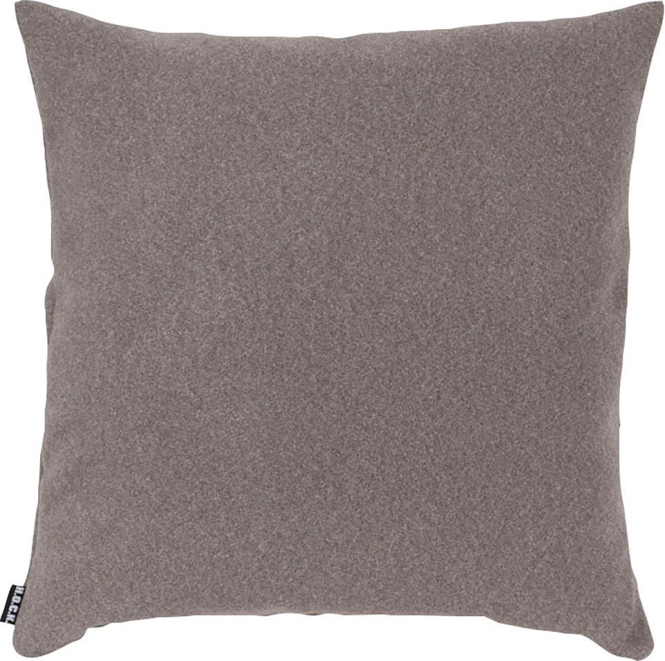 H.O.C.K. Dekokissen Livigno, mit Wollhaptik, Kissenhülle mit Füllung, 1 Stück