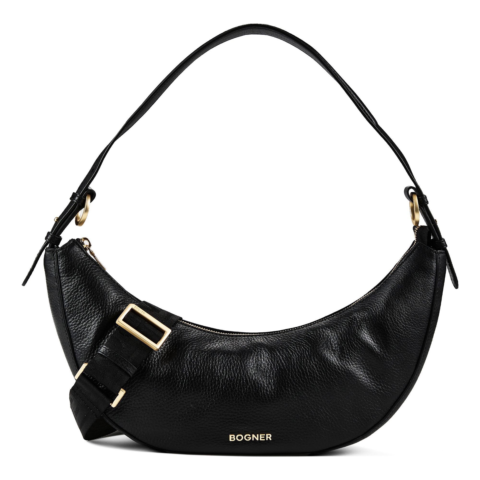 BOGNER Schultertasche Wallis, Leder