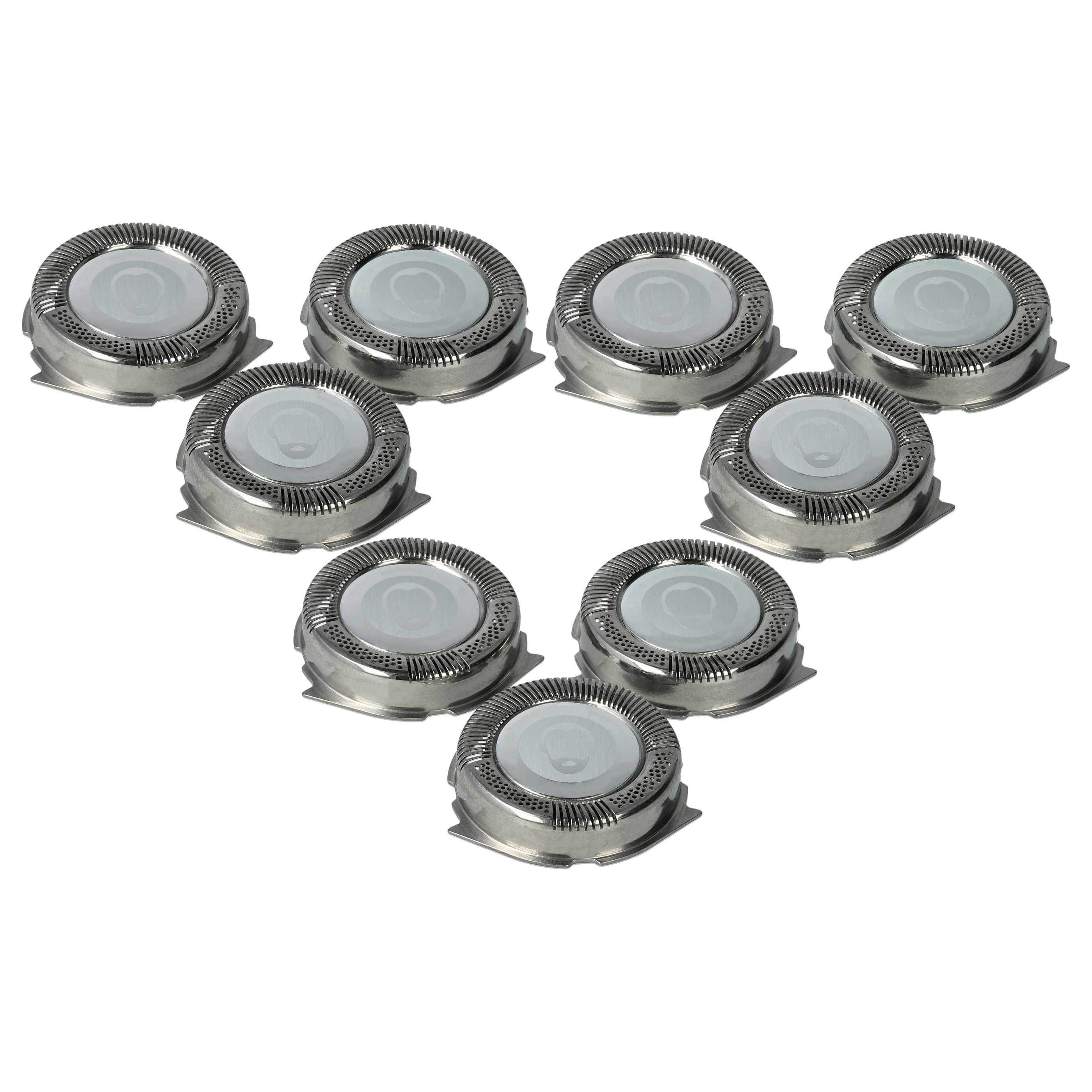 vhbw Ersatzscherkopf passend für Philips PT870, PT866, PT868, PT880 Rasierer