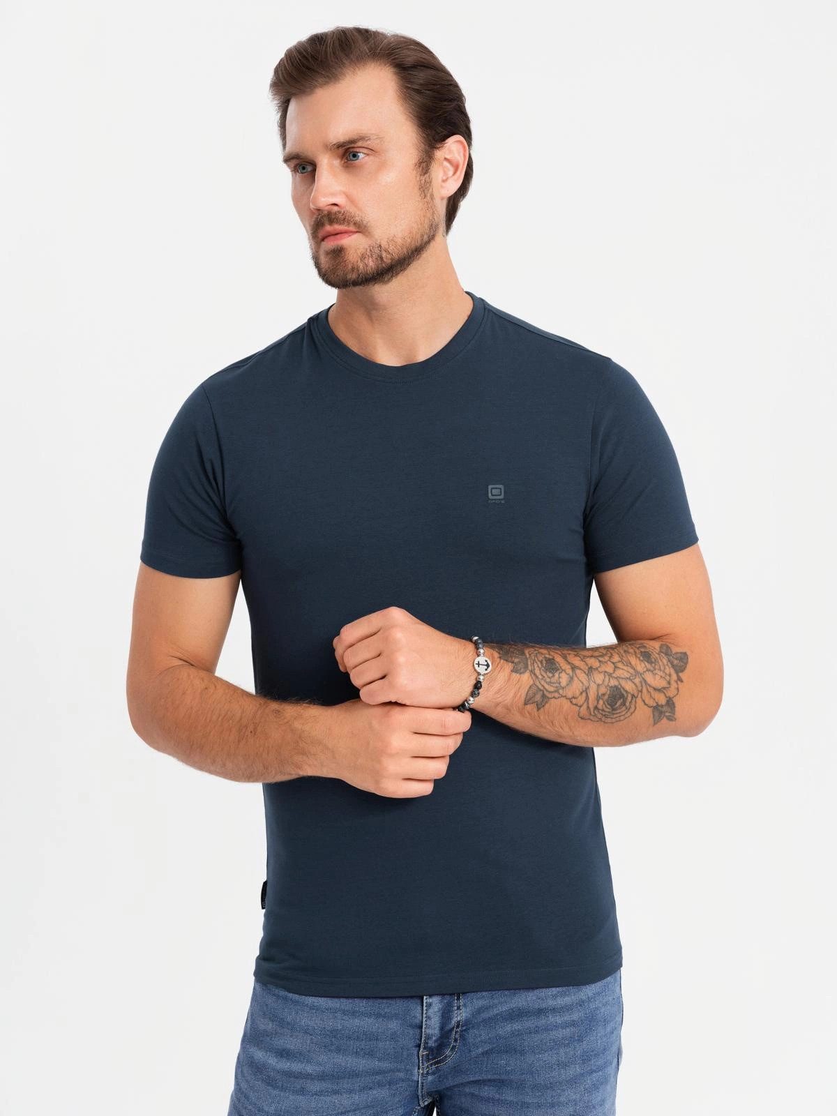 OMBRE T-Shirt Herren-T-Shirt SLIM FIT mit günstig online kaufen