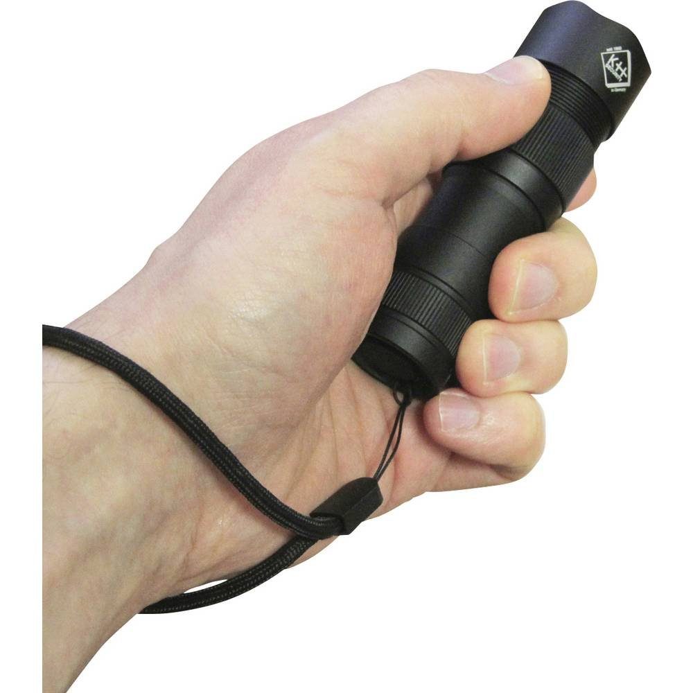 KH Security Taschenlampe Taschenlampe "" 300150, mit Handschlaufe, mit USB-Schnittstelle