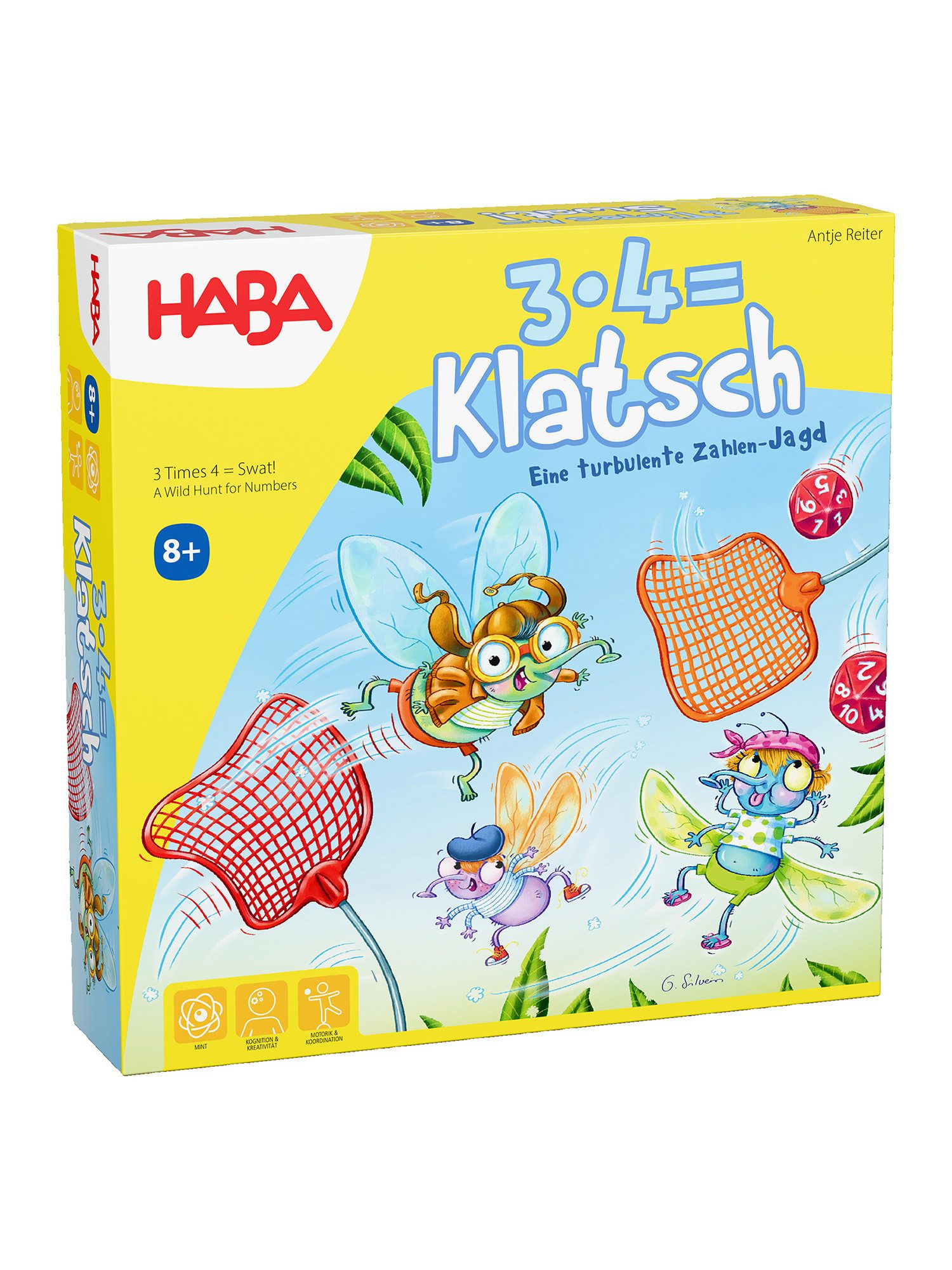 Haba Spiel 3x4 = Klatsch, unisex neutral