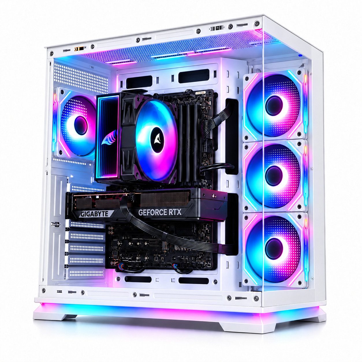 Meinpc R7 5700X mit RTX5060Ti 16GB und 32GB DDR4 RAM Gaming-PC (AMD Ryzen 7 5700X, RTX 5060 Ti, 32 GB RAM, 1000 GB SSD, Luft, Windows 11 Pro - Gaming - RGB)