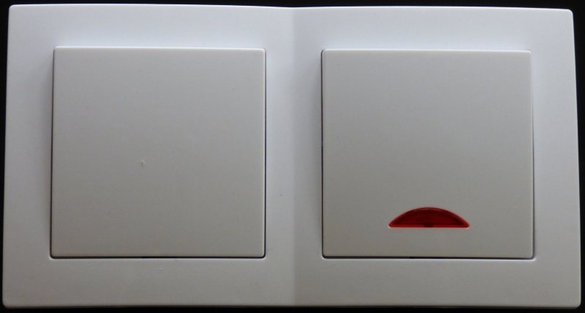 Lichtideen Переключатель 7926 Levina Kunststoff Kombi Wechselschalter mit Kontroll Переключатель