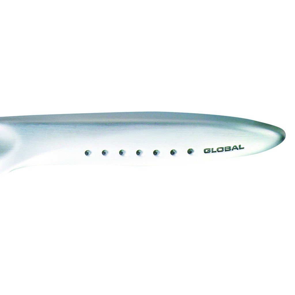 GLOBAL Schälmesser SAI-S04R Tourniermesser, Hammerdesign