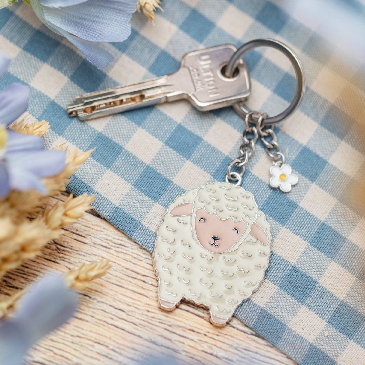 Sass & Belle Schlüsselanhänger Schaf (Emaille, günstig online kaufen