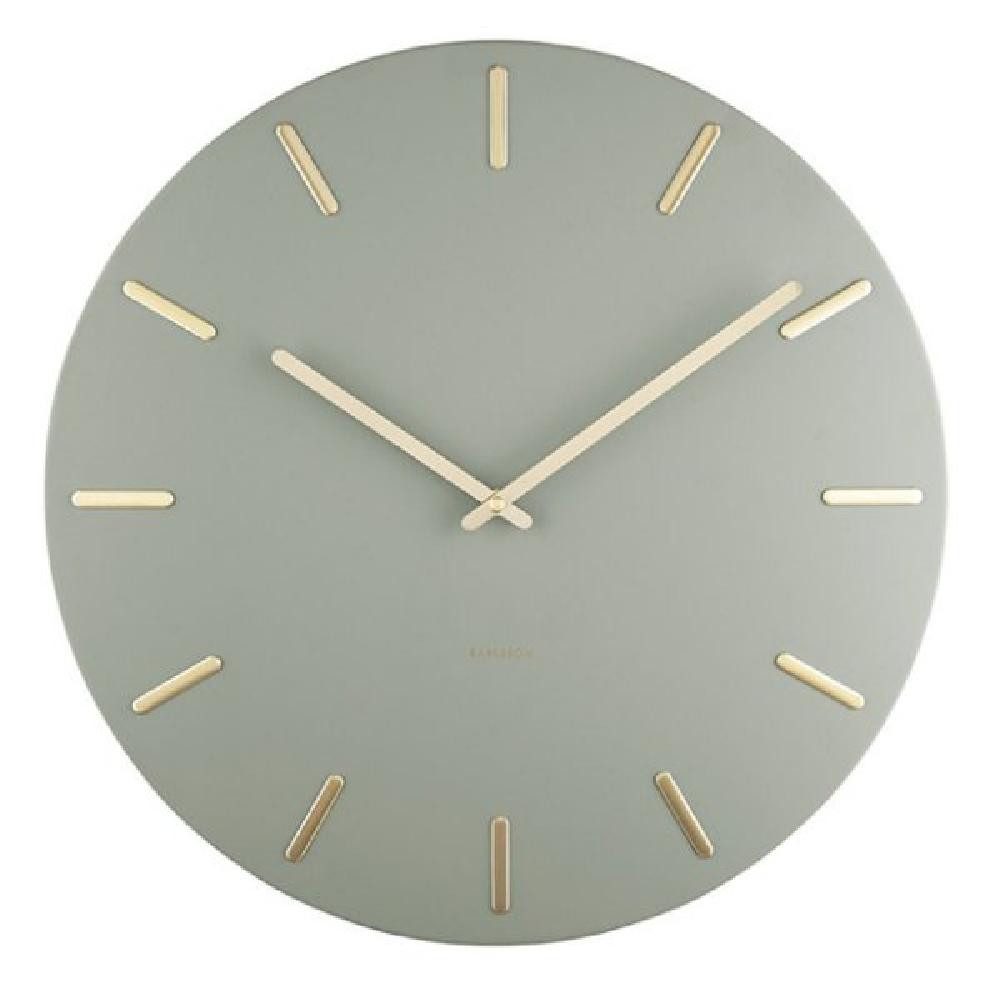 Karlsson Uhr Wanduhr Charm Jungle Green (45cm)
