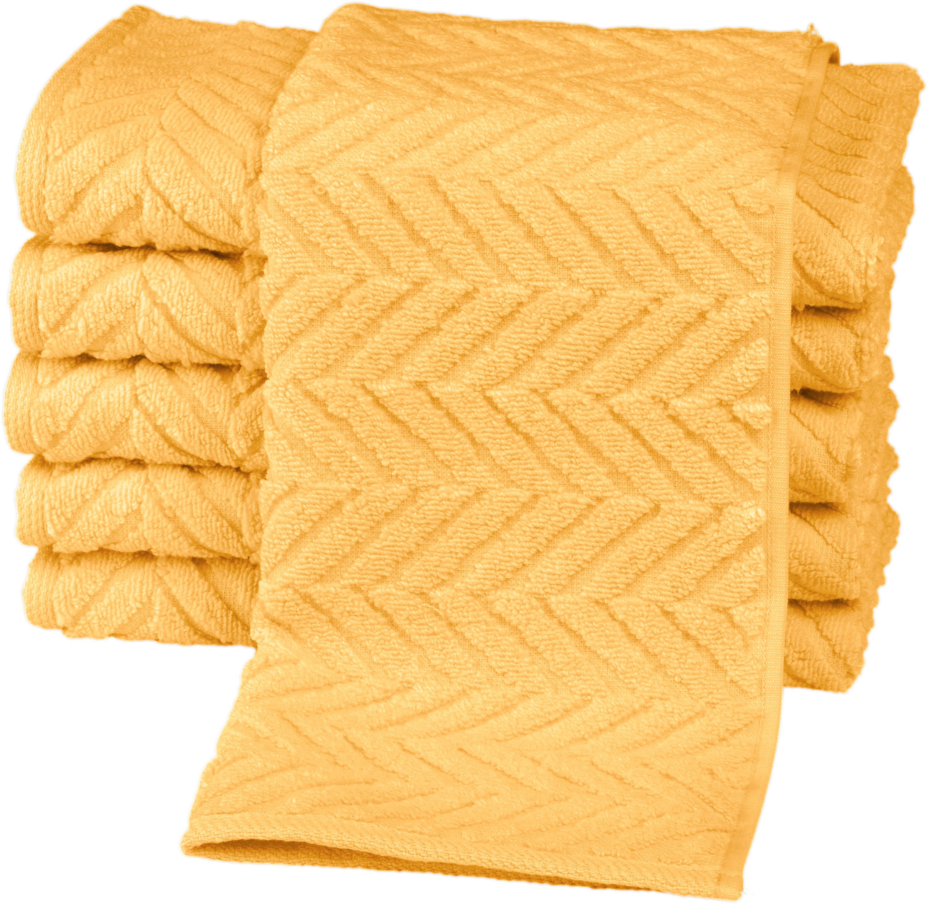 ROSS Gästehandtücher Sensual 9001, Frottier (6-St), günstig online kaufen