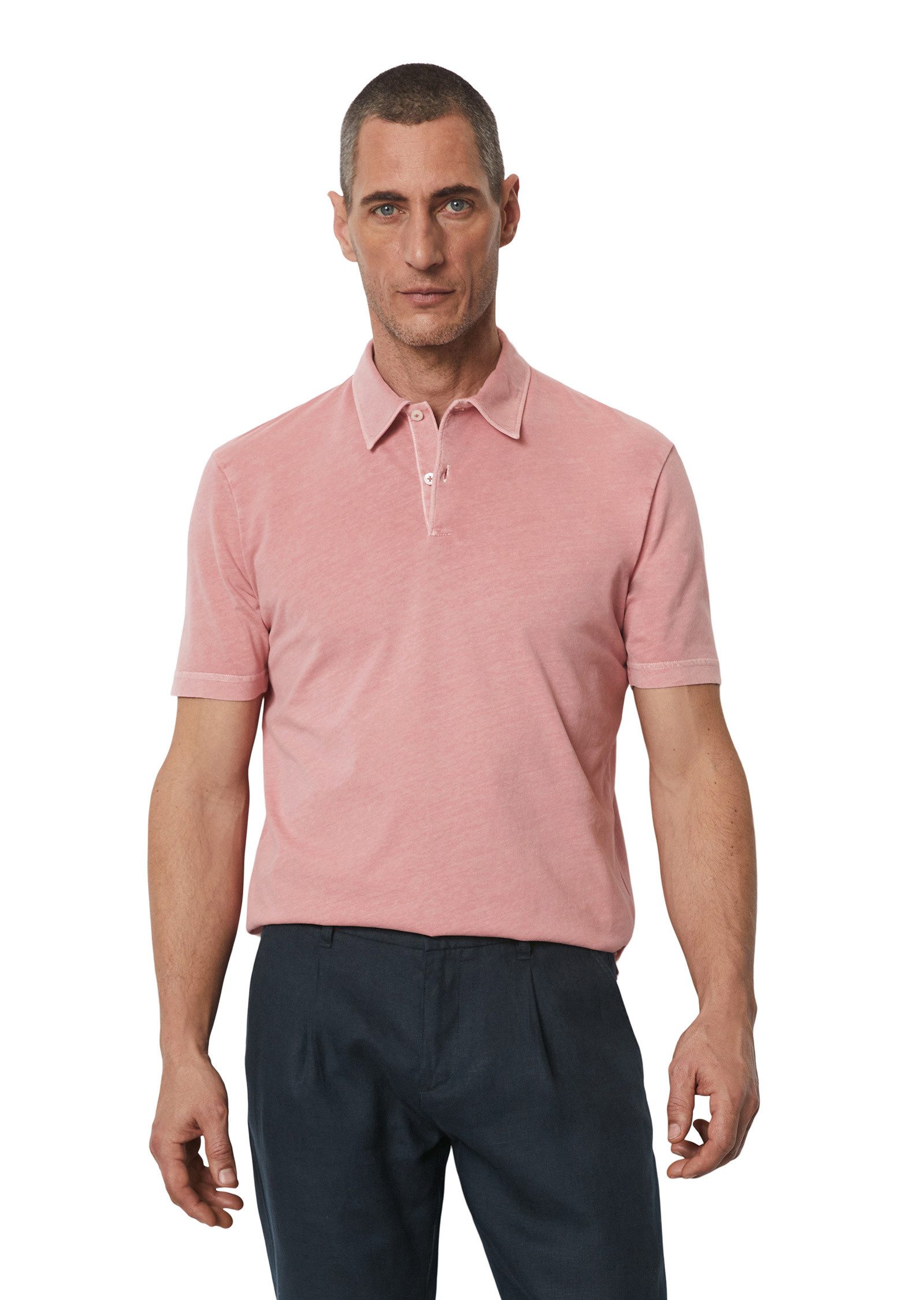 Marc O'Polo Poloshirt aus reiner Bio-Baumwolle