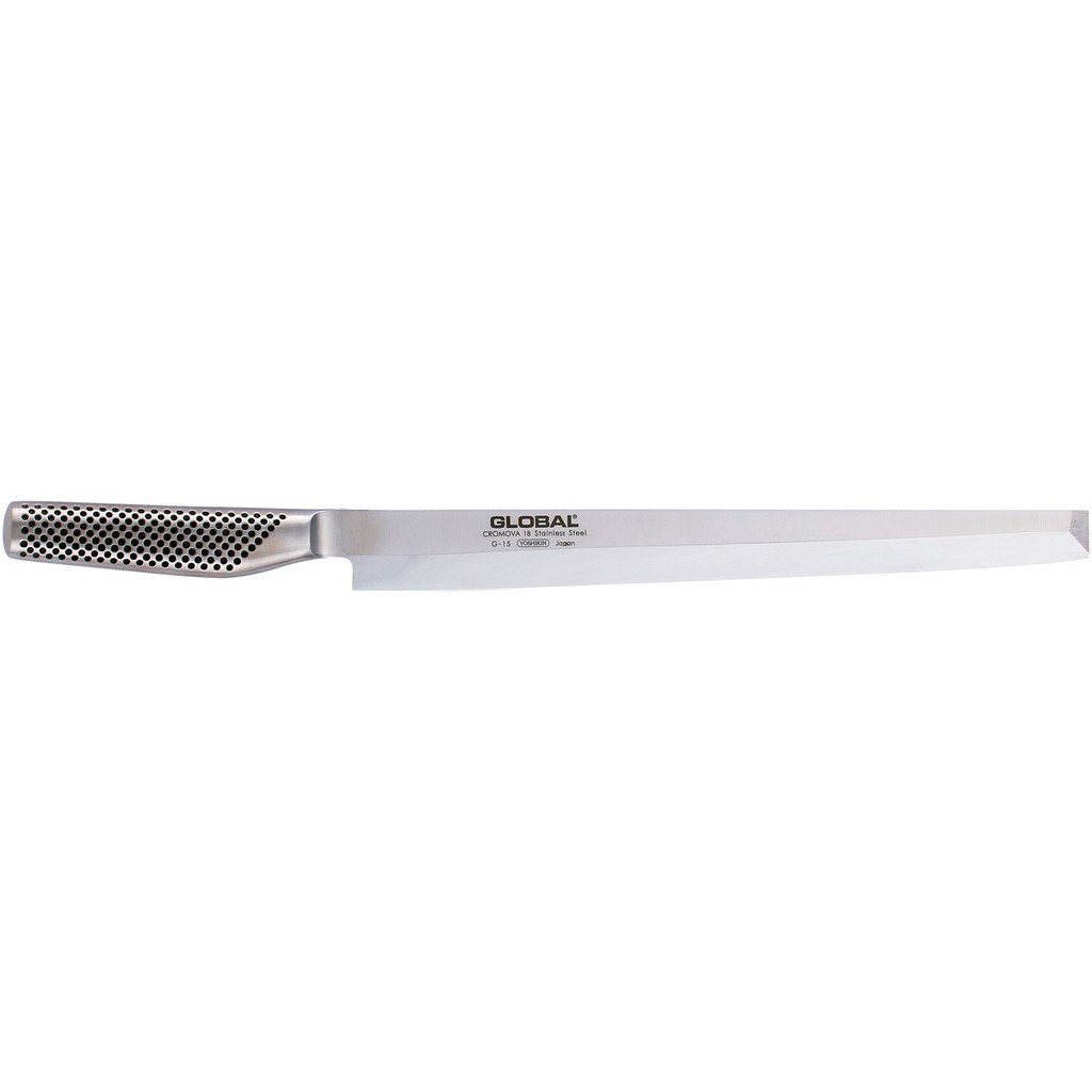 GLOBAL Ausbeinmesser Fischmesser Tako-Schliff 30 cm G-15