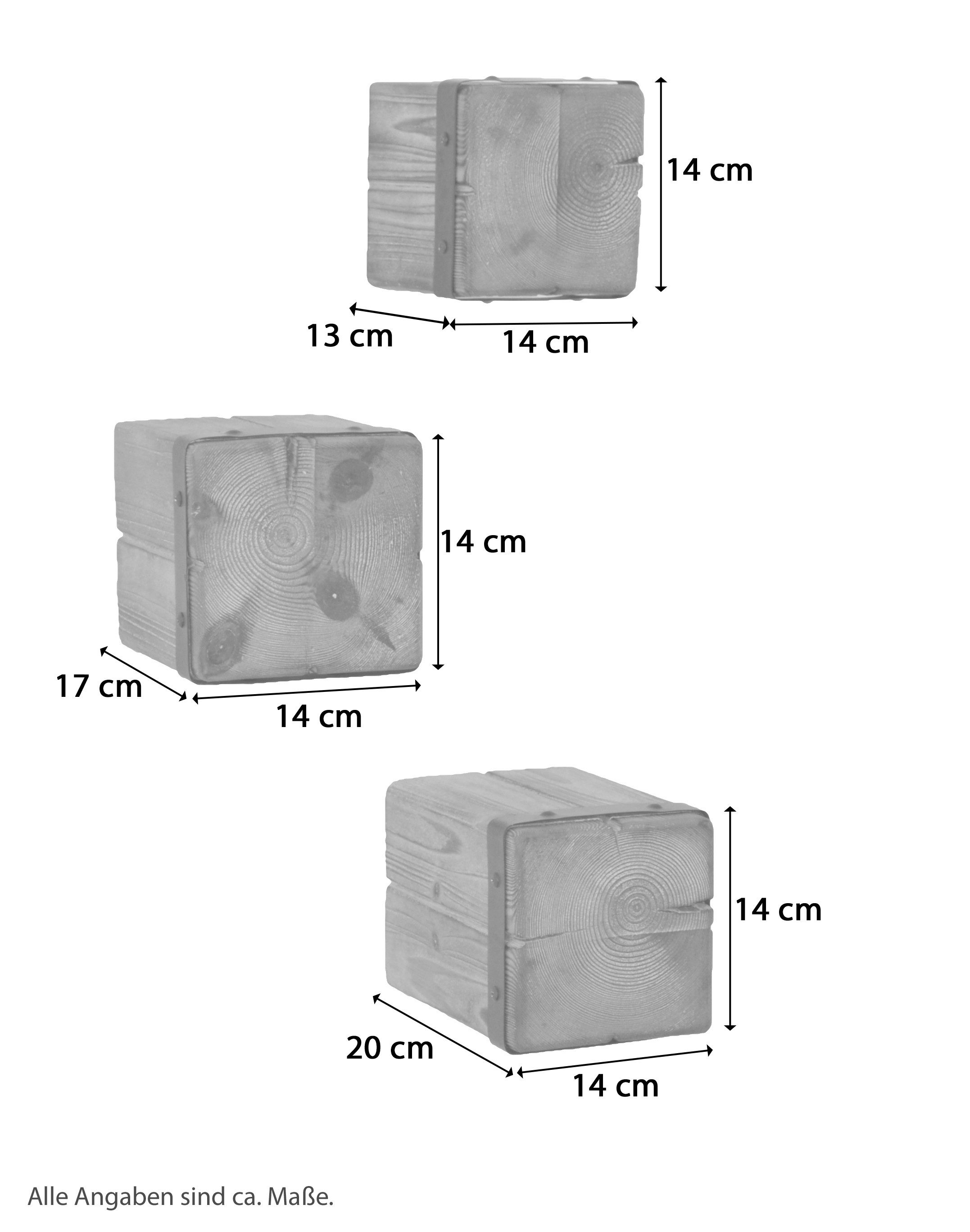 moebel-direkt-online Wandregal Deko-Wandregal 3tlg. günstig online kaufen