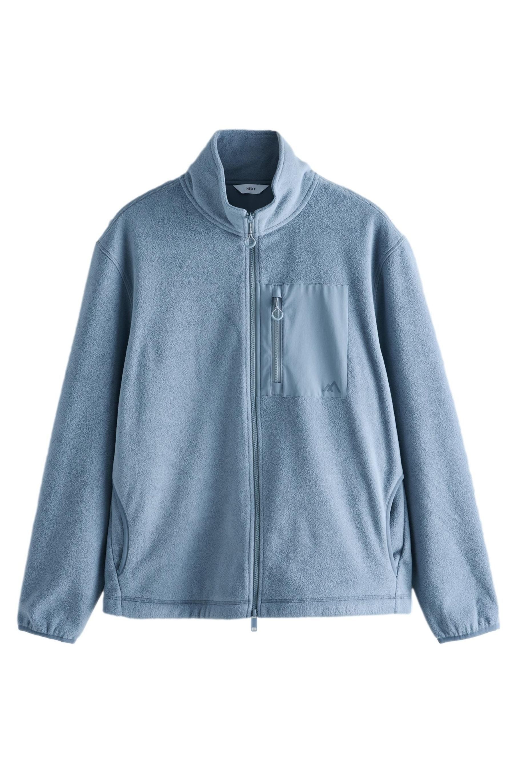 Fleecejacke Fleece-Jacke im Utility-Stil mit Reißverschluss