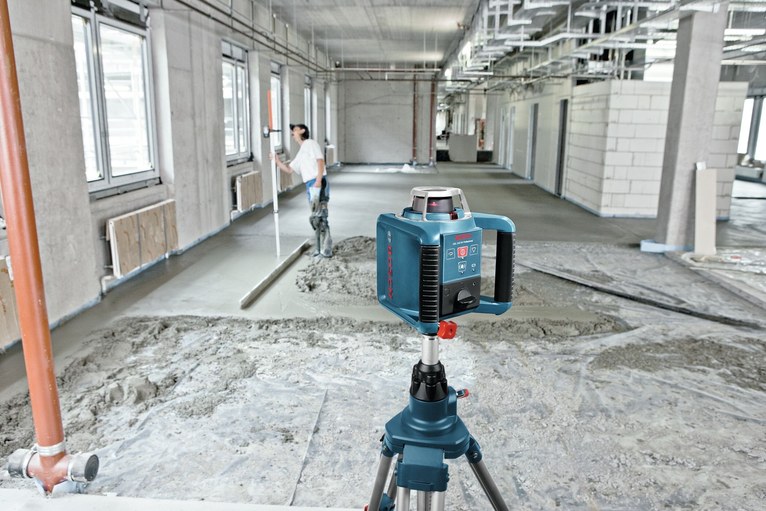 Bosch Professional Punkt- und Linienlaser GRL 300 HVG, Rotationslaser - im Handwerkerkoffer