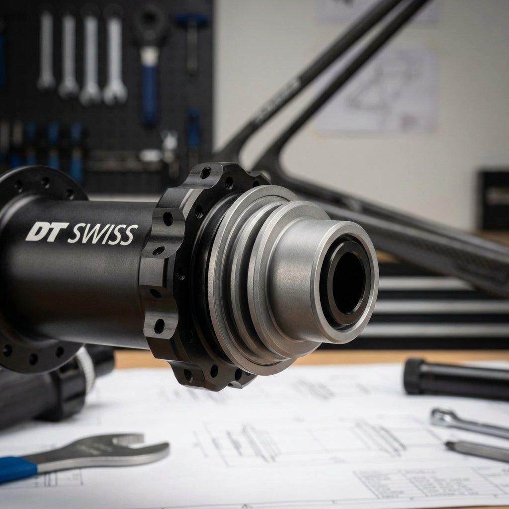 DT Swiss Steckachse DT Swiss Umrüstkit Achse 12 mm - Steckachsen-Umrüstung für Laufräder -