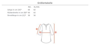 Ital-Design Langarmbluse Damen Elegant Bluse in Grün