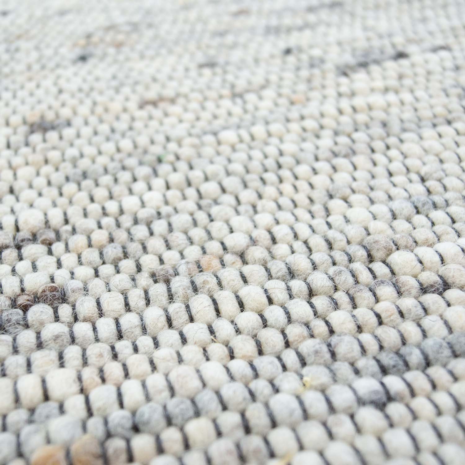 TaraCarpet Wollteppich TaraCarpet Handwebteppich Frankeneck, rund, Höhe: 13 günstig online kaufen