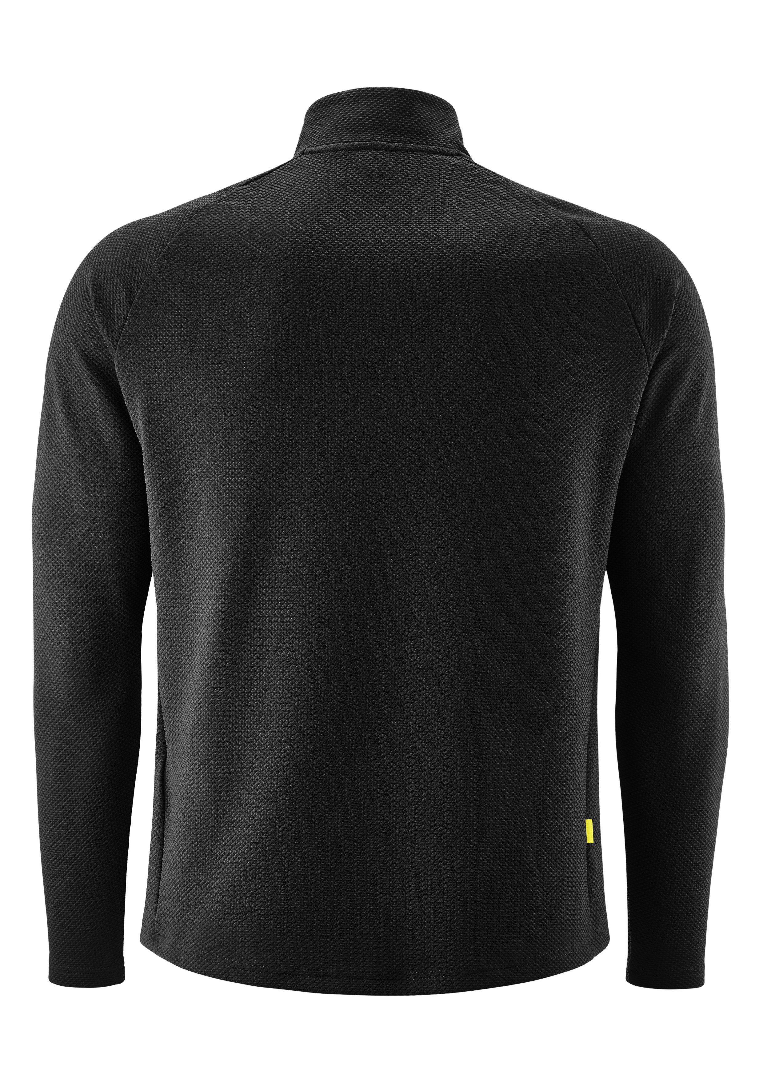 Gonso Radtrikot Essential Jersey Longsleeve Therm M Herren Radtrikot half-zip, langarm Trikot, Semi Fit