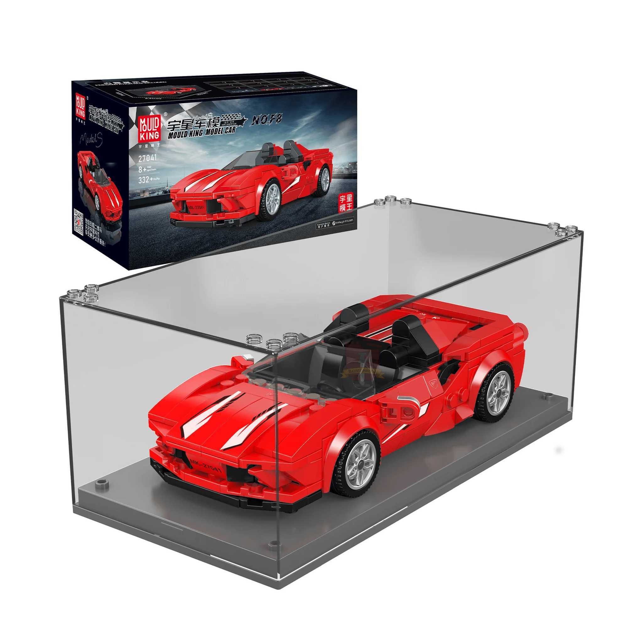Mould King 27041-Sportwagen F8 (Mould King) Klemmbausteine Spielbausteine
