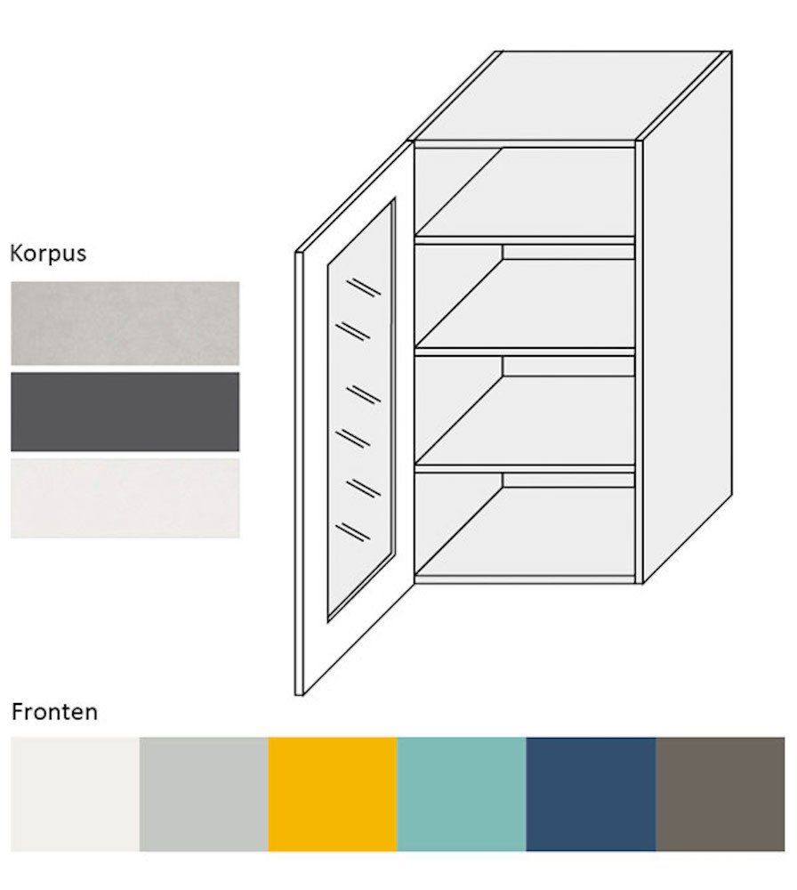 Feldmann-Wohnen Klapphängeschrank Napoli (Napoli, 1-St) 45cm günstig online kaufen