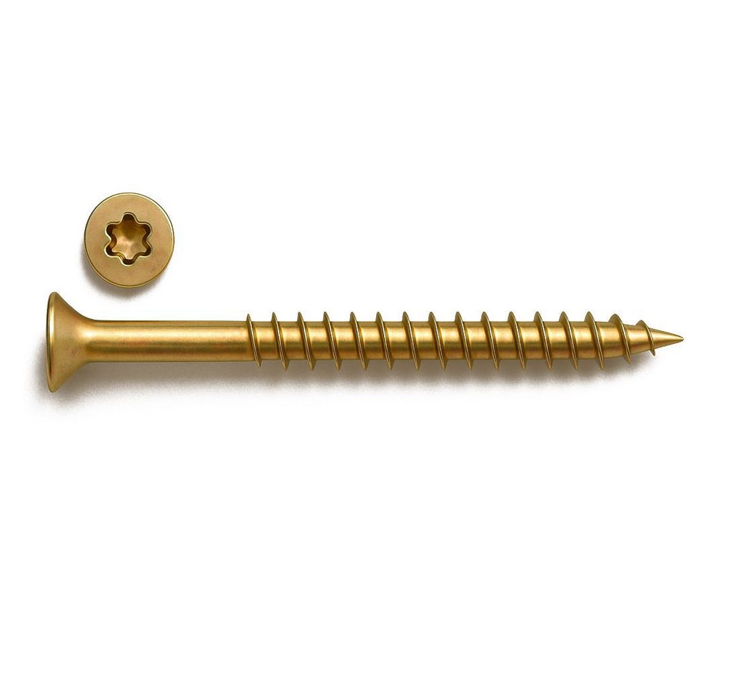 Thumbnail - ARLI Spanplattenschraube 200x Spanplattenschraube 5 x 120 mm Torx Senkkopf Teilgewinde, (Set, 200 St., Spanplattenschrau...