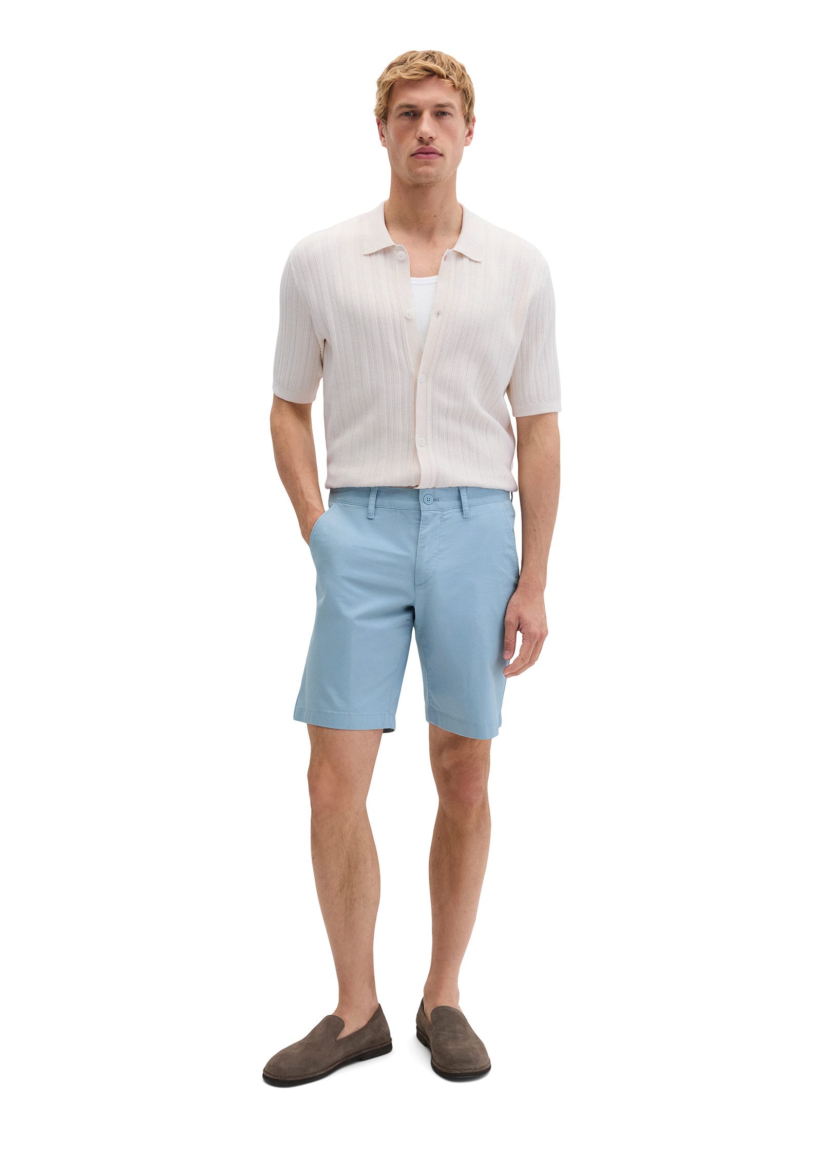 Marc O'Polo Chinoshorts Model: Reso regular aus leichtem Stretch-Twill – Bild 4 von 5