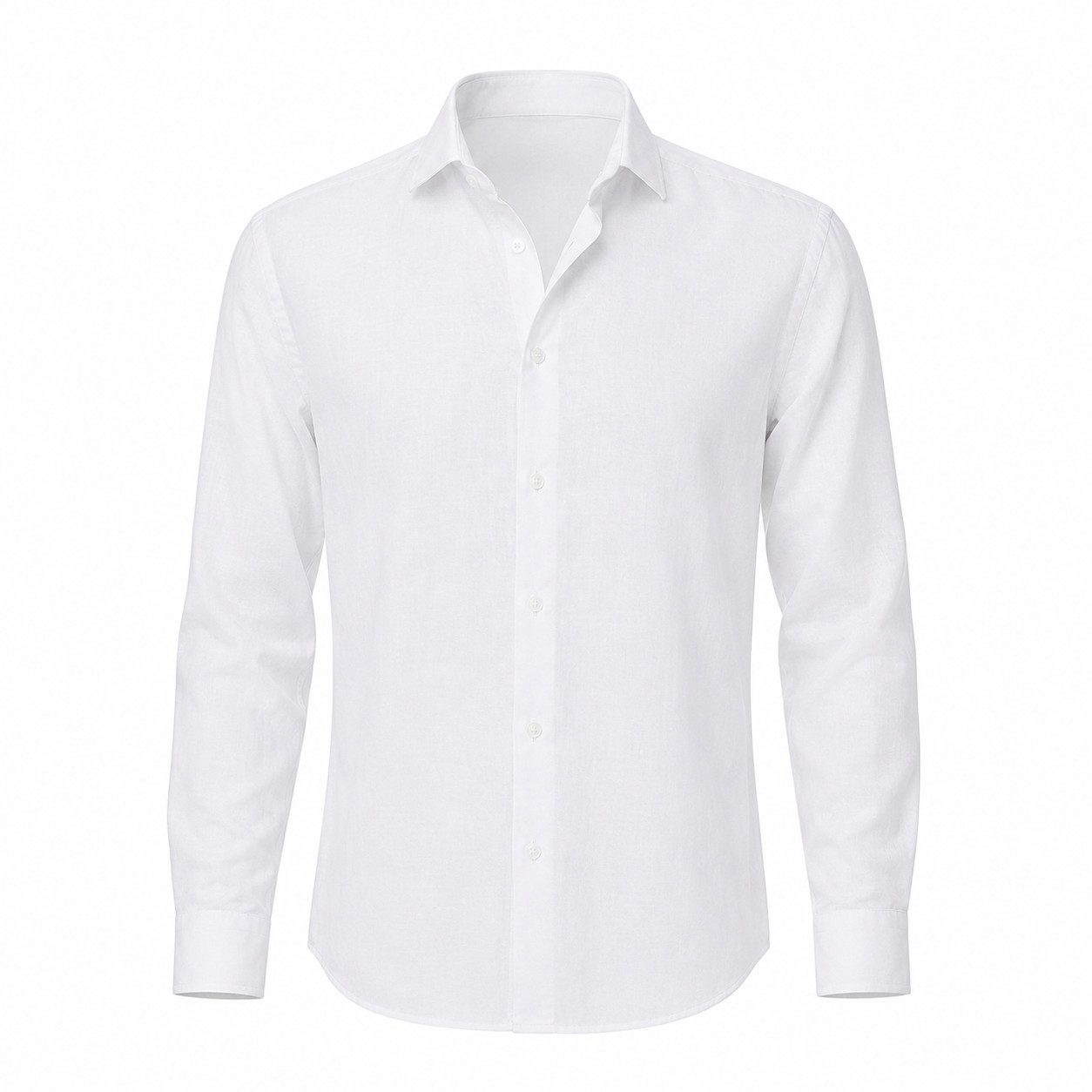 RAMSEY Hemdbluse Schlichtes, normal geschnittenes, gewebtes Freizeithemd aus 100 % Lein